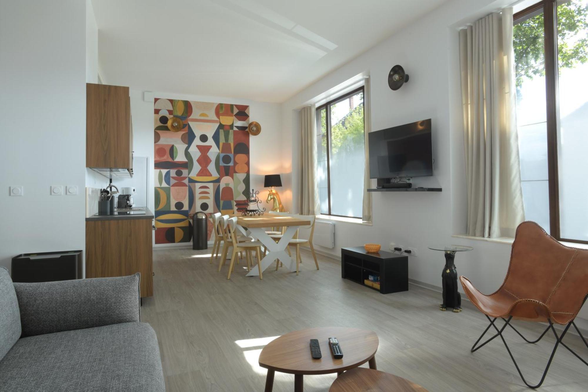 Au Cheval Blanc - Appartement Familial 6P Parking Prive Proche Colmar Centre Exterior photo